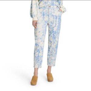 Size 12 Rachel Comey X Target tie dye denim jean high rise